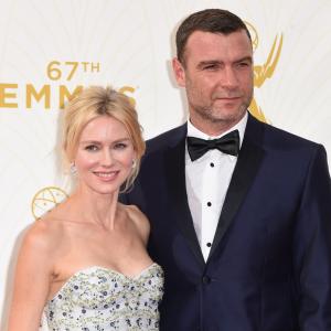 Liev Schreiber and Naomi Watts at event of The 67th Primetime Emmy Awards 2015