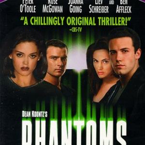 Ben Affleck Rose McGowan Liev Schreiber and Joanna Going in Phantoms 1998