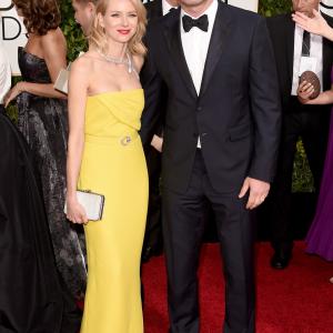 Liev Schreiber and Naomi Watts at event of The 72nd Annual Golden Globe Awards 2015