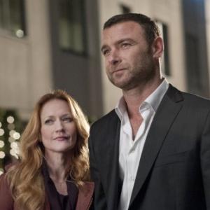 Still of Liev Schreiber and Paula Malcomson in Ray Donovan 2013