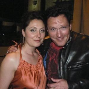 World Premiere of VICE at Grauman's Chinese Theater in Hollywood, May 2008. Justine Warrington and Michael Madsen