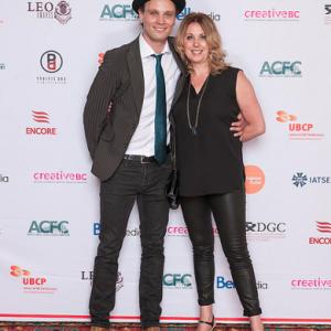 Leo Awards 2014 Ben Cotton and Justine Warrington