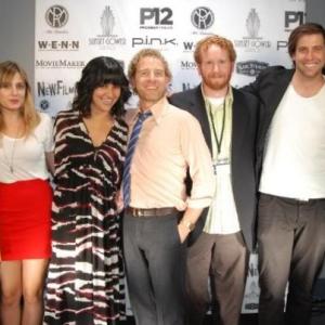 NewFilmmakers LA screening of THE SCENESTERS. Helena Wei, Suzanne May, Monika Jolly, Jeff Grace, Todd Berger, Kevin Brennan, and James Jolly.