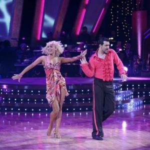 Still of Joey Fatone and Kym Johnson in Dancing with the Stars 2005