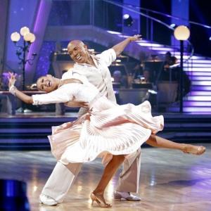Still of Kym Johnson and Hines Ward in Dancing with the Stars 2005