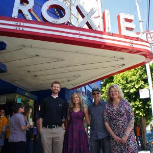 Justin Cannon Cassie Jaye Jay Pugh and Nena Jaye at the screening of The Right to Love An American Family at the 2012 Frameline Film Festival in San Francisco