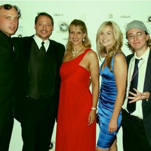 Eric Anderson, Janet Mayson, Cassie Jaye and Blake Fitzpatrick at the 2010 Action on Film Festival Awards Ceremony