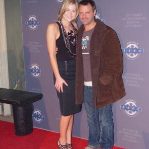 Steven Martini and Cassie Jaye at the Idyllwild International Festival of Cinema on January 16, 2010