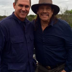 On the set of From Dusk Till Dawn with Danny Trejo