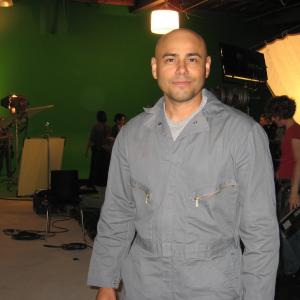 Marco Draven on the set of Grupo Med Legal Commercial  May 2011
