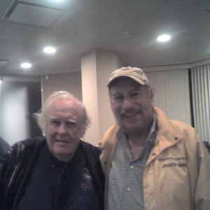 Bern with M Emmet Walsh at the Stony Brook Film Fest 07 reception for Tis the Season
