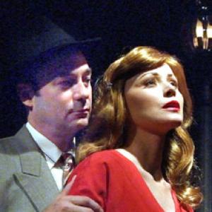 Double Indemnity at Theatre 40 in Beverly Hills Ed Martin and Nancy Young