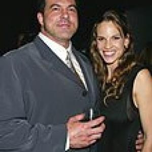Grant Roberts with Hillary Swank