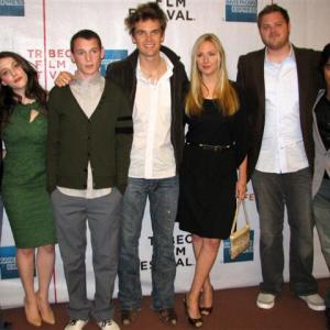 The cast of Charlie Bartlett at Tribecca