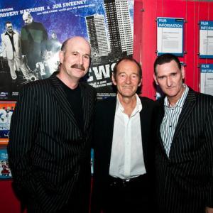 Jim Sweeney with David Hayman  Robert Harrison at The Crews Spirit Aid Charity Premiere Cineworld Cinemas Glasgow on the 31st of August 2010