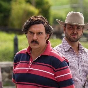 Pedro Motoa ( Joavany Alvarez ) and Pablo Escobar in 