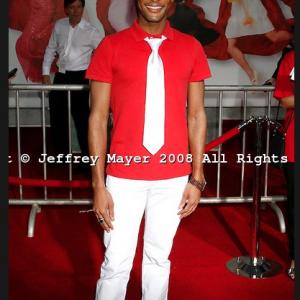 LOS ANGELES CA  October 16 Actor Montr Burton arrives at the Los Angeles Premiere of High School Musical 3 at the Galen Center at the University Of Southern California on October 16 2008 in Los Angeles California