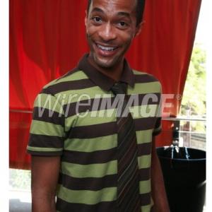 Actor Montre Burton attends Melanie Segals Emmy House on September 19 2008 in Los Angeles California