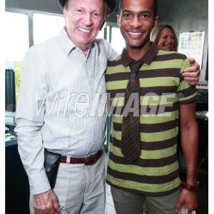Charles Segal and actor Montre Burton attend Melanie Segal's Emmy House on September 19, 2008 in Los Angeles, California.