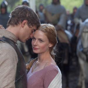 Still of Rebecca Ferguson and Max Irons in The White Queen 2013