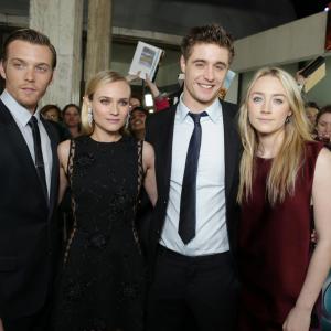 Diane Kruger Saoirse Ronan Max Irons and Jake Abel at event of Sielonese 2013
