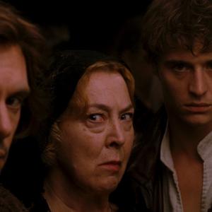 Still of Lukas Haas, Christine Willes and Max Irons in Raudonkepuraite (2011)
