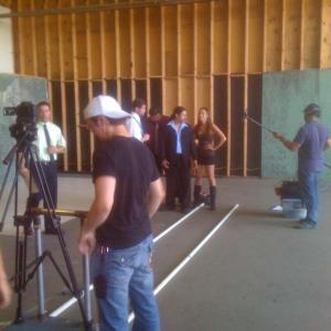 On set of the film Payday