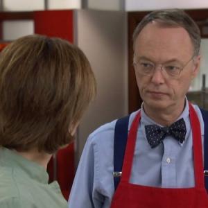 Still of Christopher Kimball and Becky Hays in Americas Test Kitchen 2000