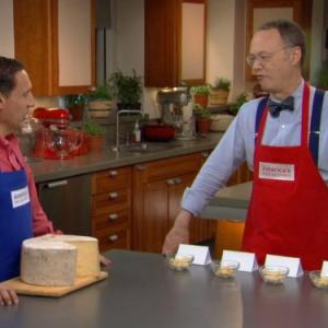 Still of Jack Bishop and Christopher Kimball in Americas Test Kitchen 2000