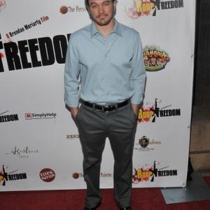 Adam LeClair attends the premeire of The Road to Freedom at the Egyptian Theatre on April 27th 2010