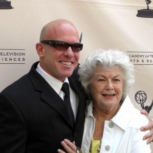 Tim Talman son of late actor Bill Talman here with the lovely Barbara Hale of the PERRY MASON series