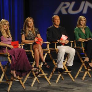 Still of Heidi Klum, Nicole Richie, Nina Garcia and Michael Kors in Project Runway (2004)