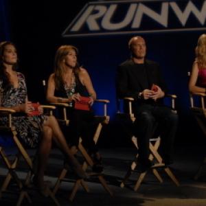 Still of Brooke Shields, Heidi Klum, Nina Garcia and Michael Kors in Project Runway (2004)