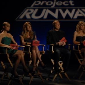 Still of Natalie Portman, Heidi Klum, Nina Garcia and Michael Kors in Project Runway (2004)