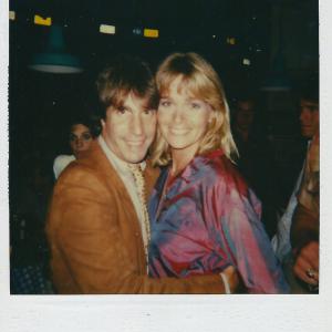 Shown here with Henry Winkler  Hard Rock Cafe opening in LA CA in 1981