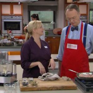 Still of Christopher Kimball and Bridget Lancaster in Americas Test Kitchen 2000