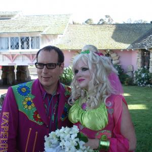 Giddle Partridge  Husband Daniel Kapelovitz Wedding day 091309