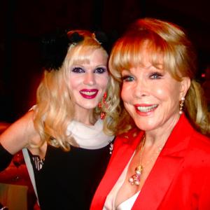 Giddle Partridge and Barbara Eden from I Dream of Jeannie at The 50th Annual Hollywood Walk of Fame Awards At The Kodak Theater 102010