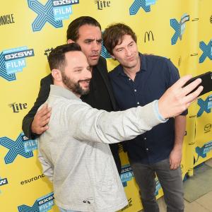 Bobby Cannavale Mark Duplass and Nick Kroll at event of Adult Beginners 2014
