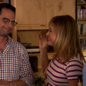 Still of Brie Larson and Nick Kroll in The League 2009