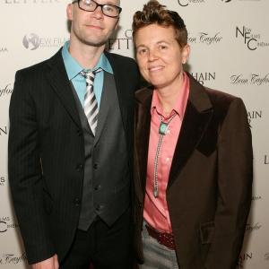 Co-Producers Dominic Ottersbach and Steak House at the premiere of 
