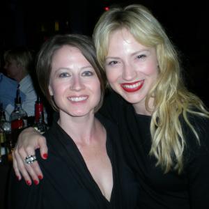 Lana Veenker and Beth Riesgraf Leverage Season 2 wrap party