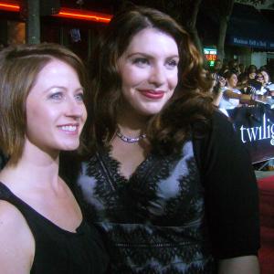 Lana Veenker and Author Stephenie Meyer Twilight Premiere November 17 2008