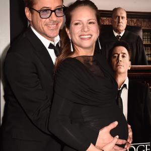 Robert Downey Jr and Susan Downey at event of Teisejas 2014