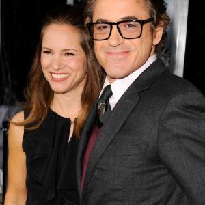 Robert Downey Jr. and Susan Downey at event of Nezinomas (2011)