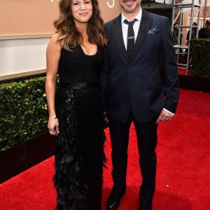 Robert Downey Jr and Susan Downey at event of The 72nd Annual Golden Globe Awards 2015