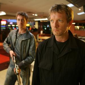 Still of Douglas Henshall and James Murray in Primeval 2007