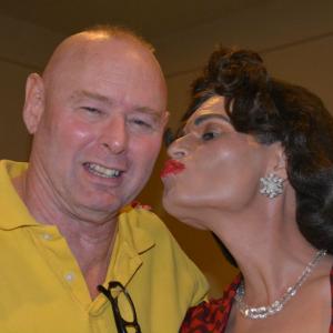 post show 1st public performance psychobeachparty 090315 The Long Beach Playhouse wauthor Larry Gene Fortin THE ROAD TO BABY JANE in which Downey first played Joan Crawford on stage!!