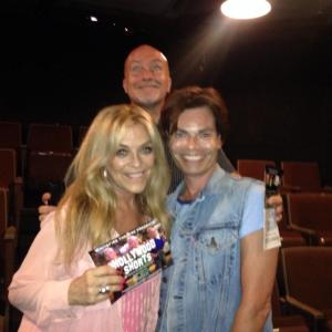 HOLLYWOOD SHORTS  The Whitefire Theatre in Studio City actor John Downey III with my gal Lydia Cornell 