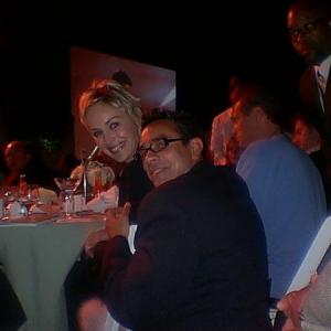 Sharon Stone and Martin DeLuca